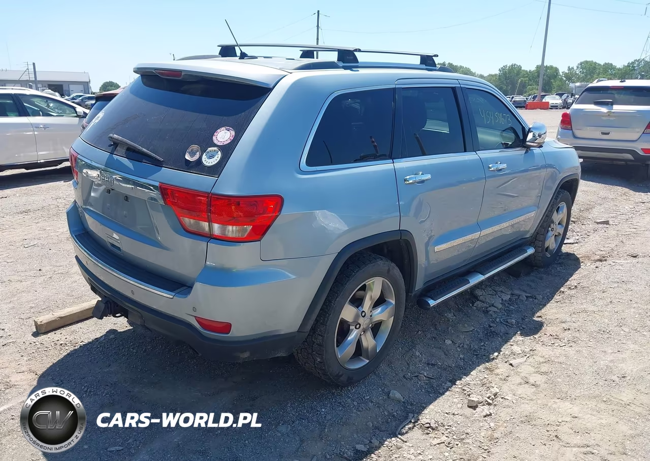 2012 Jeep Grand Cherokee Overland VIN:1C4RJFCT4CC348867 - 4