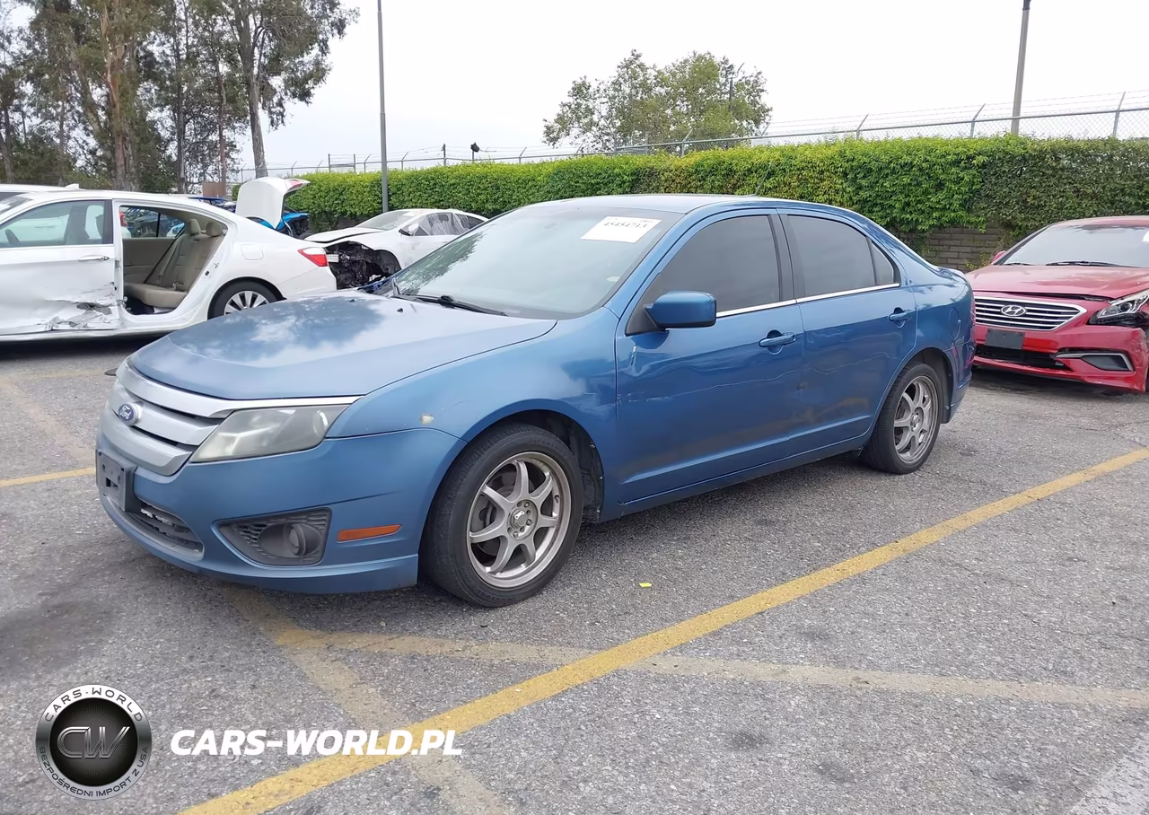 2010 Ford Fusion Se VIN:3FAHP0HG1AR362281 - 2