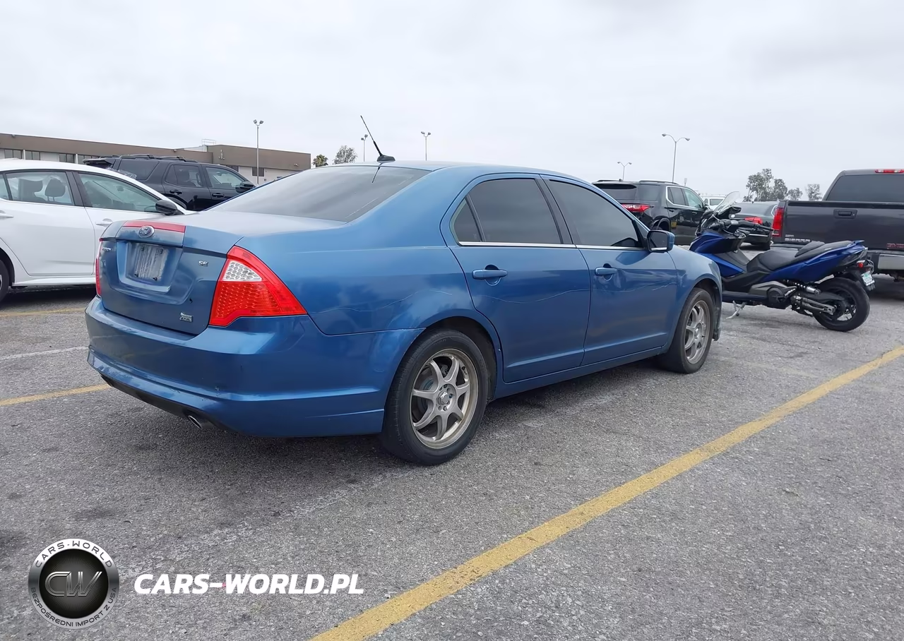 2010 Ford Fusion Se VIN:3FAHP0HG1AR362281 - 4