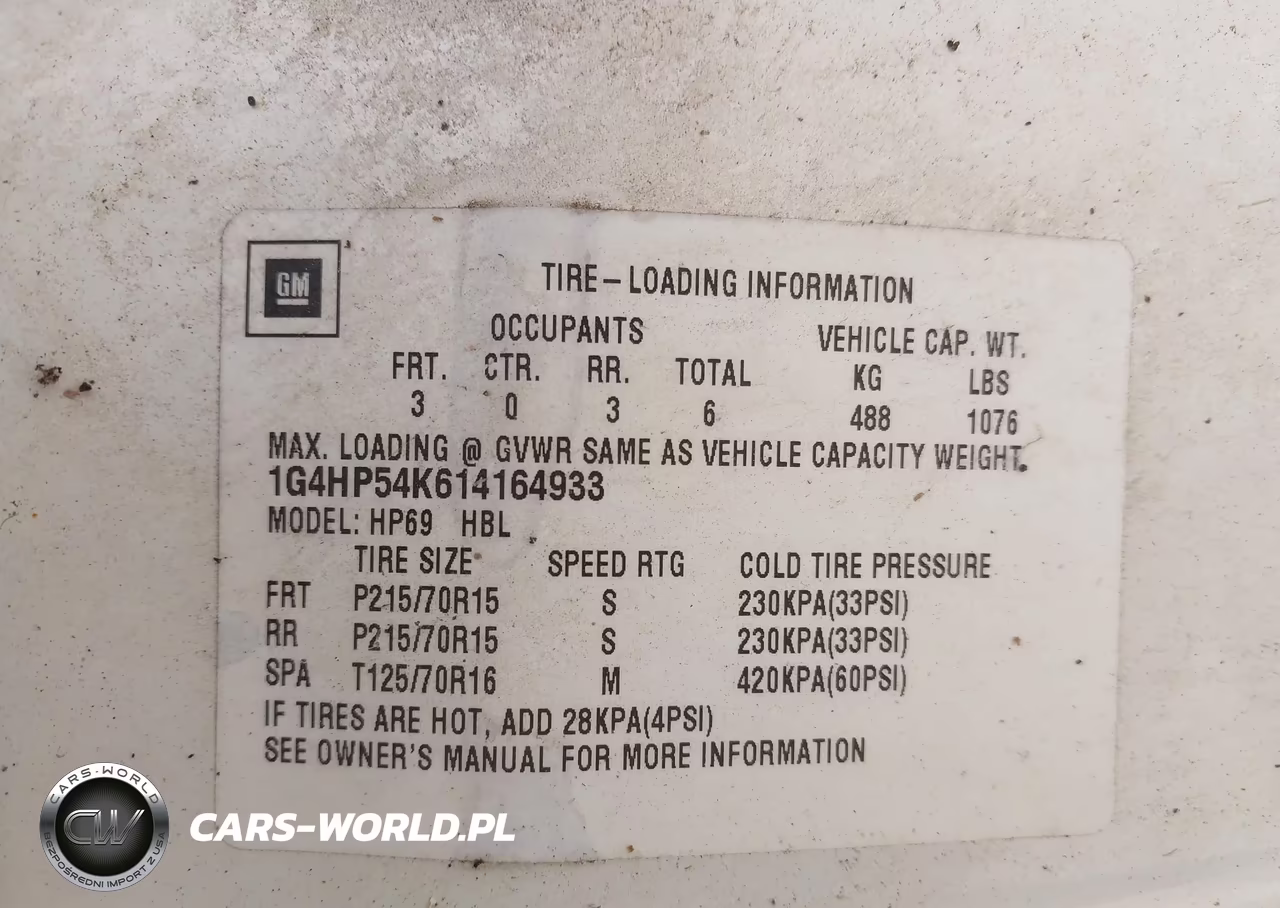 2001 Buick Lesabre Custom VIN:1G4HP54K614164933 - 9