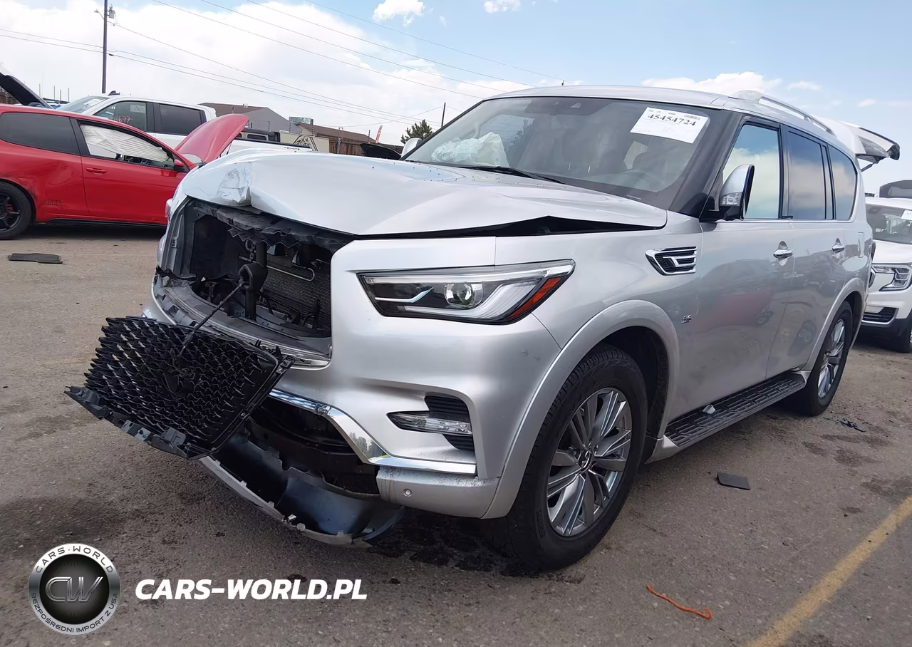 2020 Infiniti Qx80 Luxe Awd VIN:JN8AZ2NE3L9255725 - 2