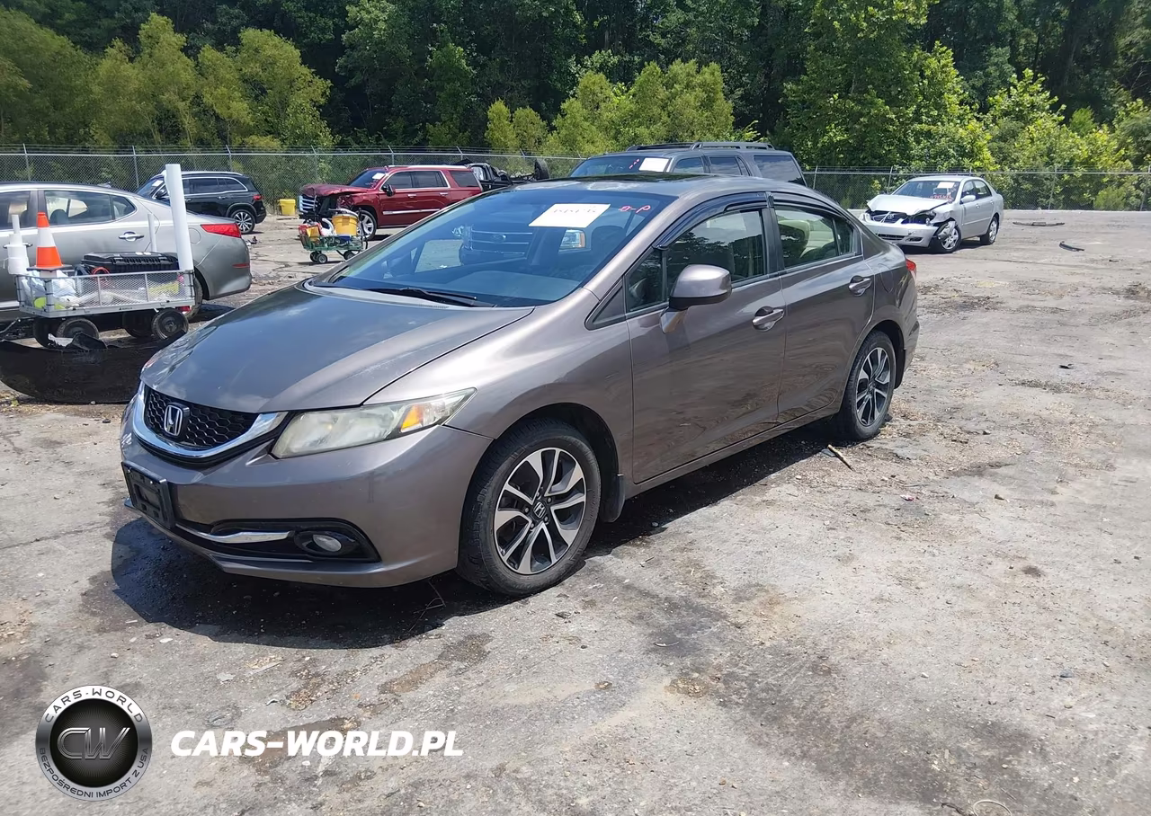 2013 Honda Civic Ex VIN:2HGFB2F84DH535560 - 2