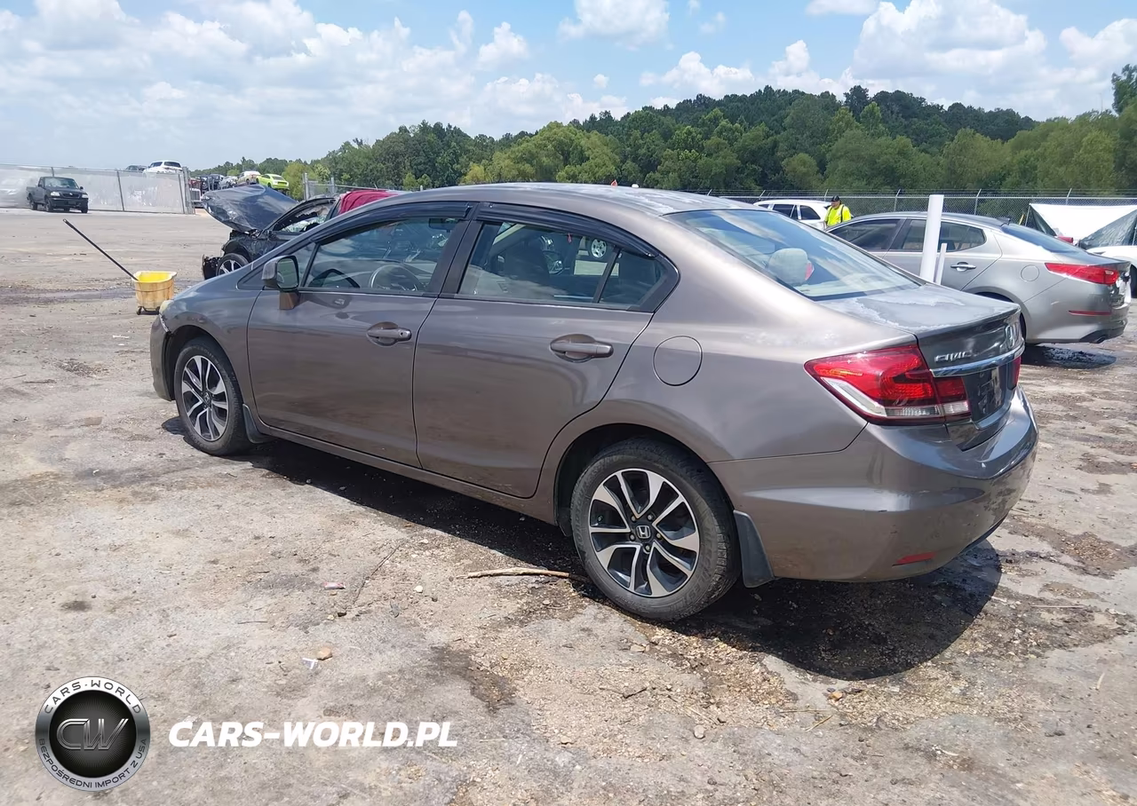 2013 Honda Civic Ex VIN:2HGFB2F84DH535560 - 3