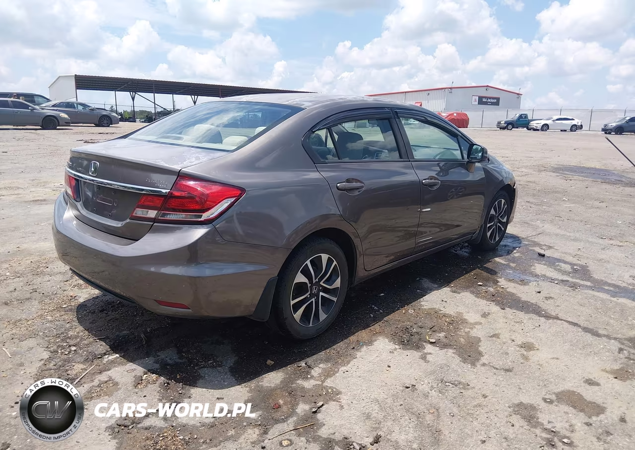 2013 Honda Civic Ex VIN:2HGFB2F84DH535560 - 4
