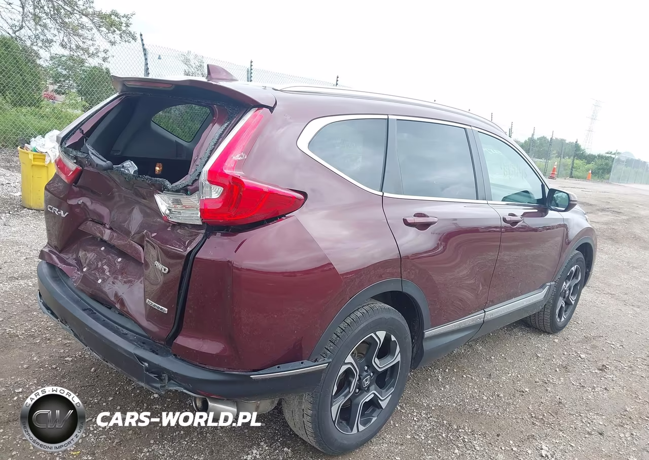 2018 Honda Cr-V Touring VIN:7FARW2H93JE080678 - 4