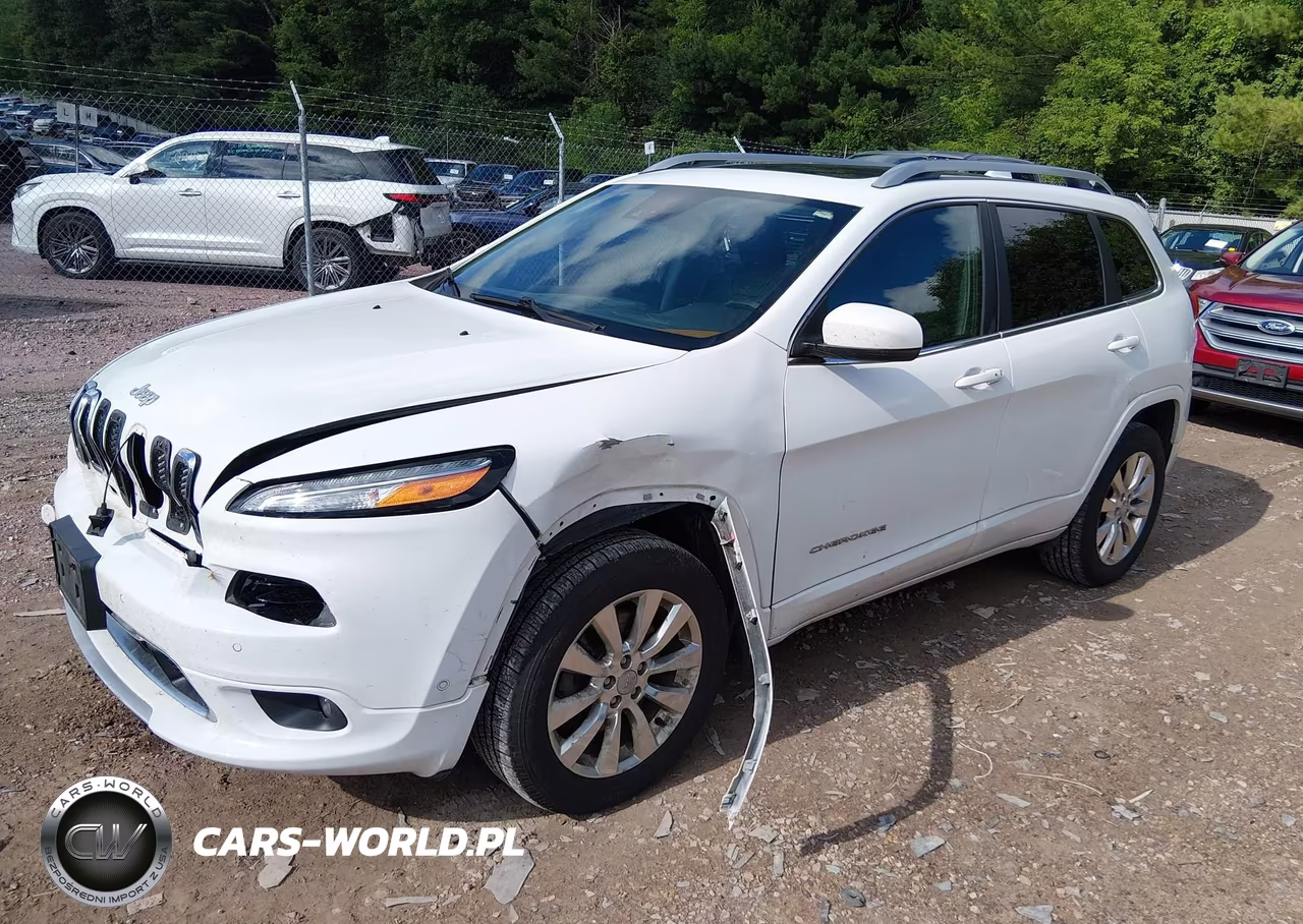 2017 Jeep Cherokee Overland 4X4 VIN:1C4PJMJS8HW575880 - 2