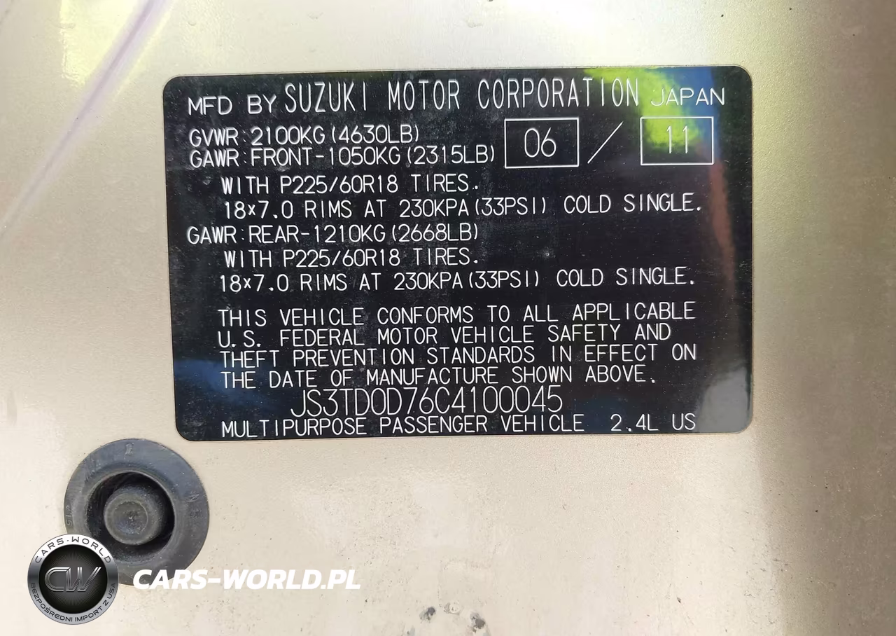 2012 Suzuki Grand Vitara Limited VIN:JS3TD0D76C4100045 - 9