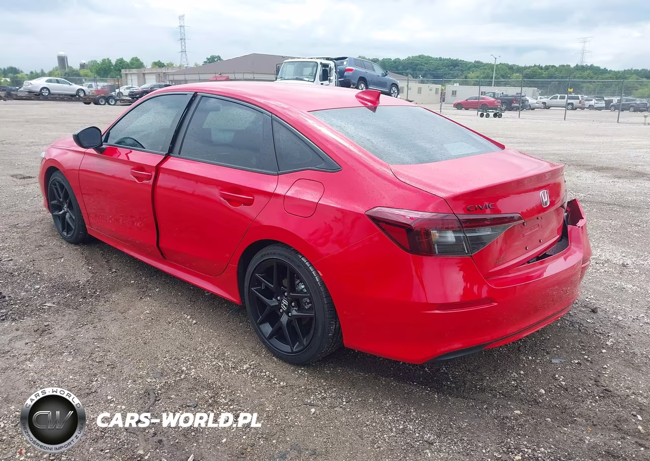 2026 Honda Civic Sport VIN:2HGFE2F53TH537585 - 3