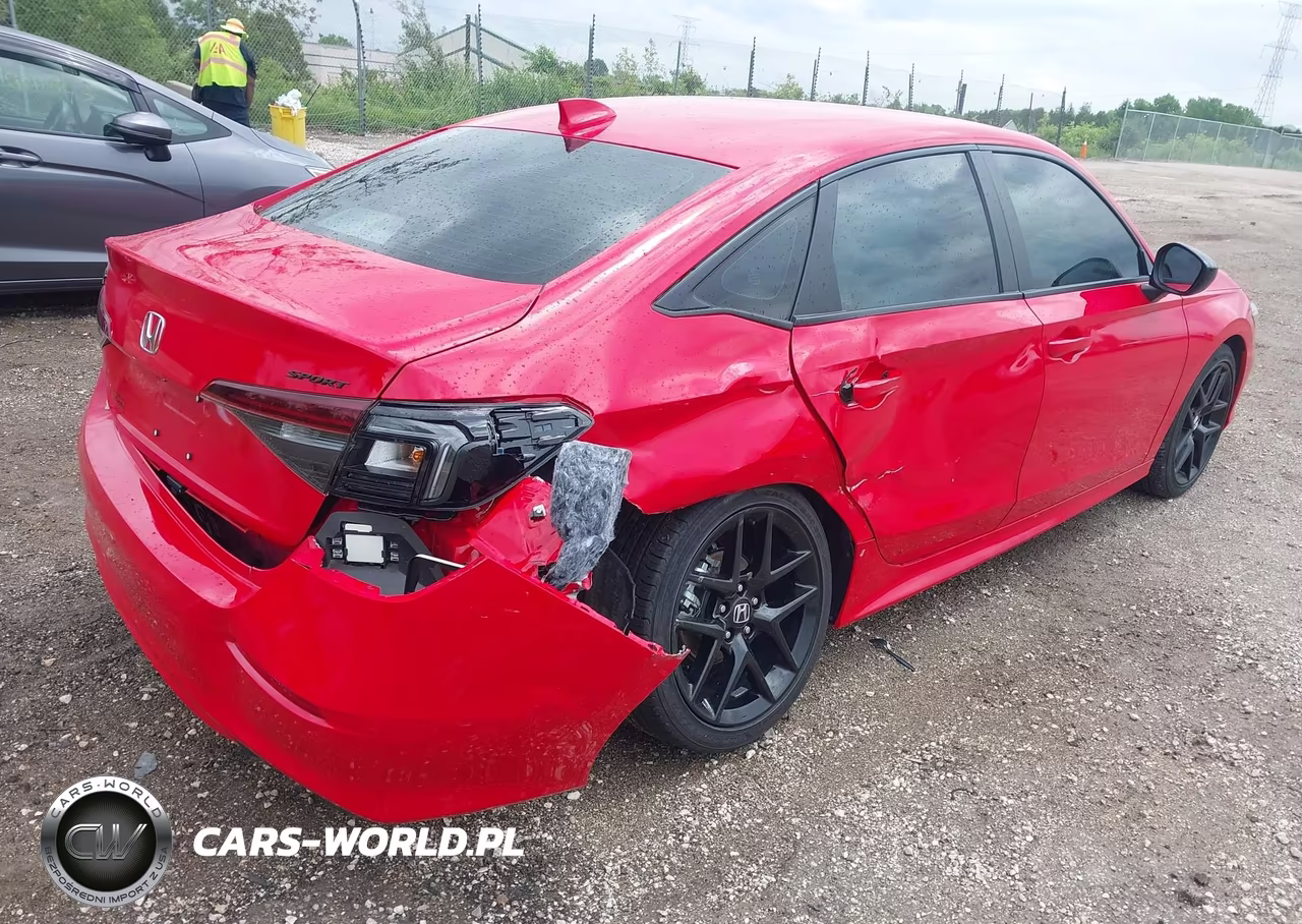 2026 Honda Civic Sport VIN:2HGFE2F53TH537585 - 4