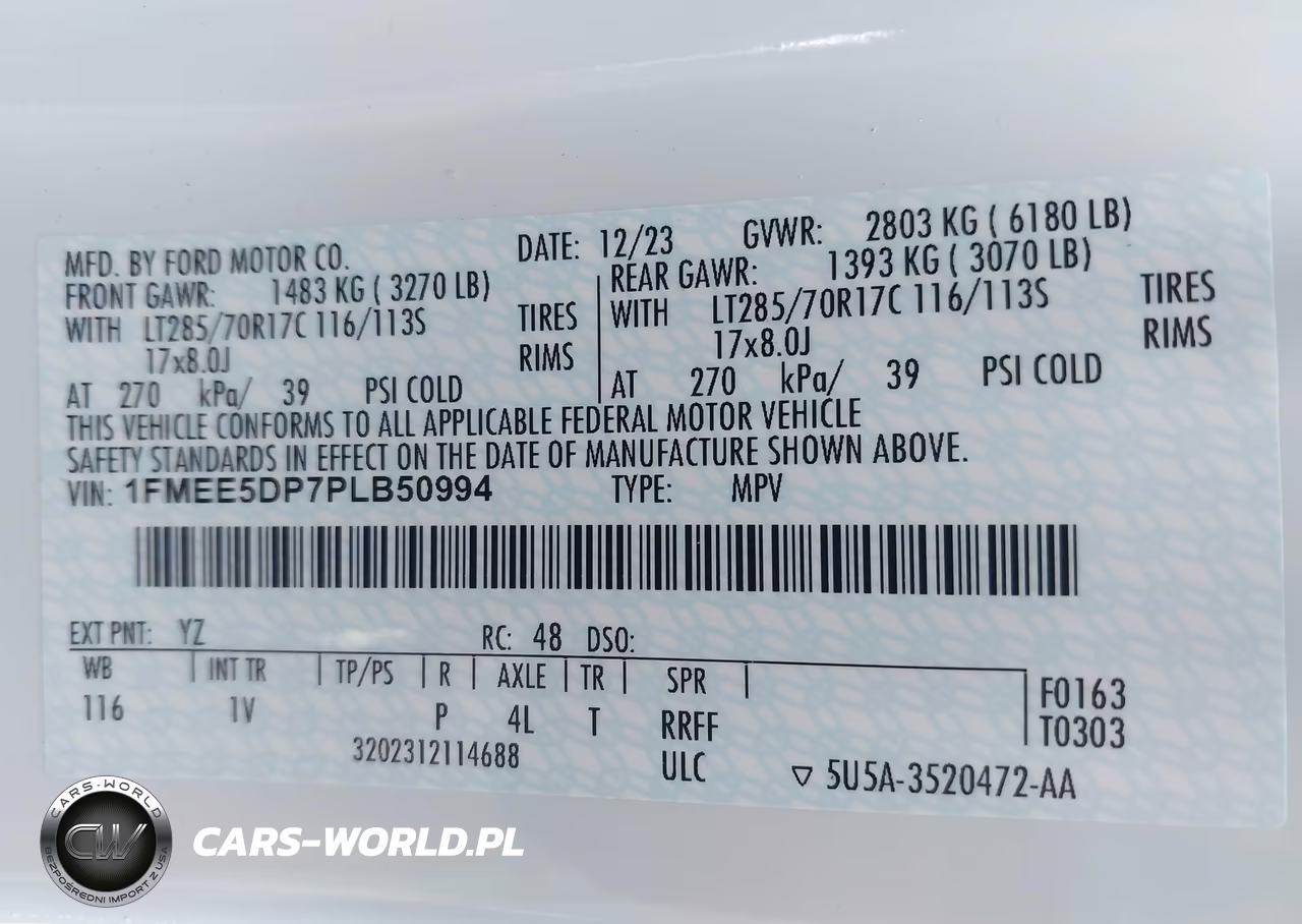2023 Ford Bronco Badlands VIN:1FMEE5DP7PLB50994 - 9
