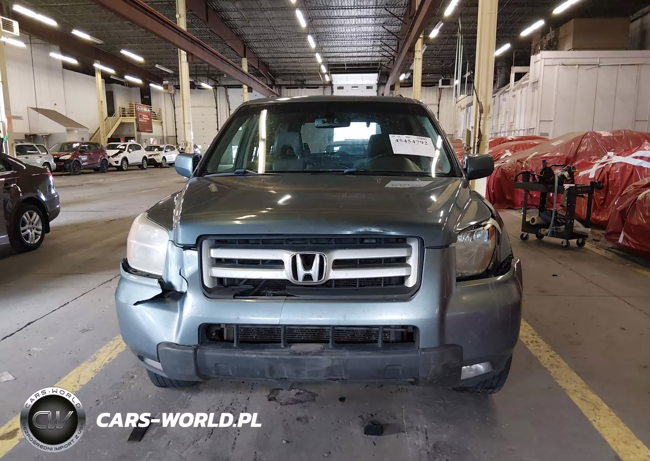 2007 Honda Pilot Ex-L VIN:2HKYF18617H535075 - 12