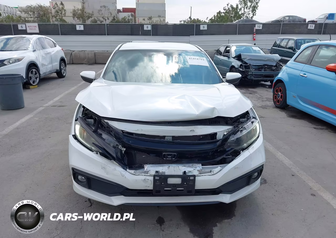 2019 Honda Civic Sport VIN:19XFC2F83KE203615 - 12