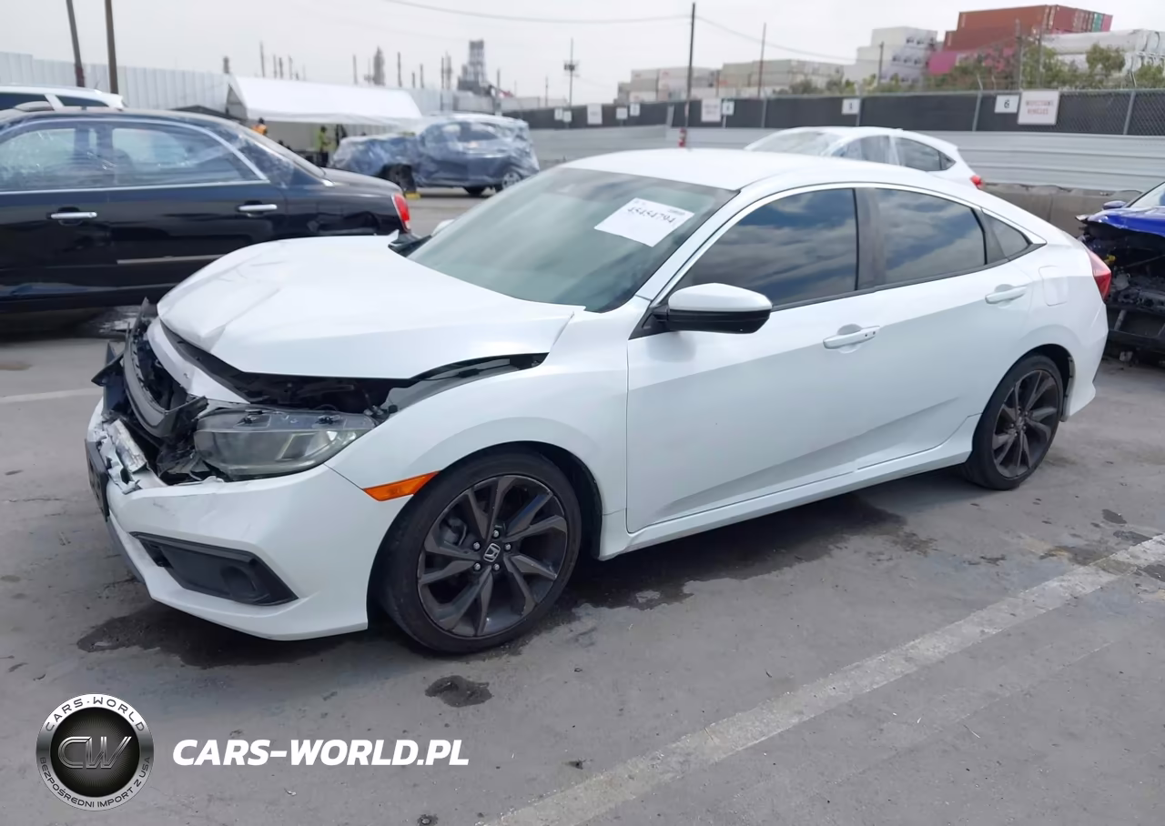 2019 Honda Civic Sport VIN:19XFC2F83KE203615 - 2
