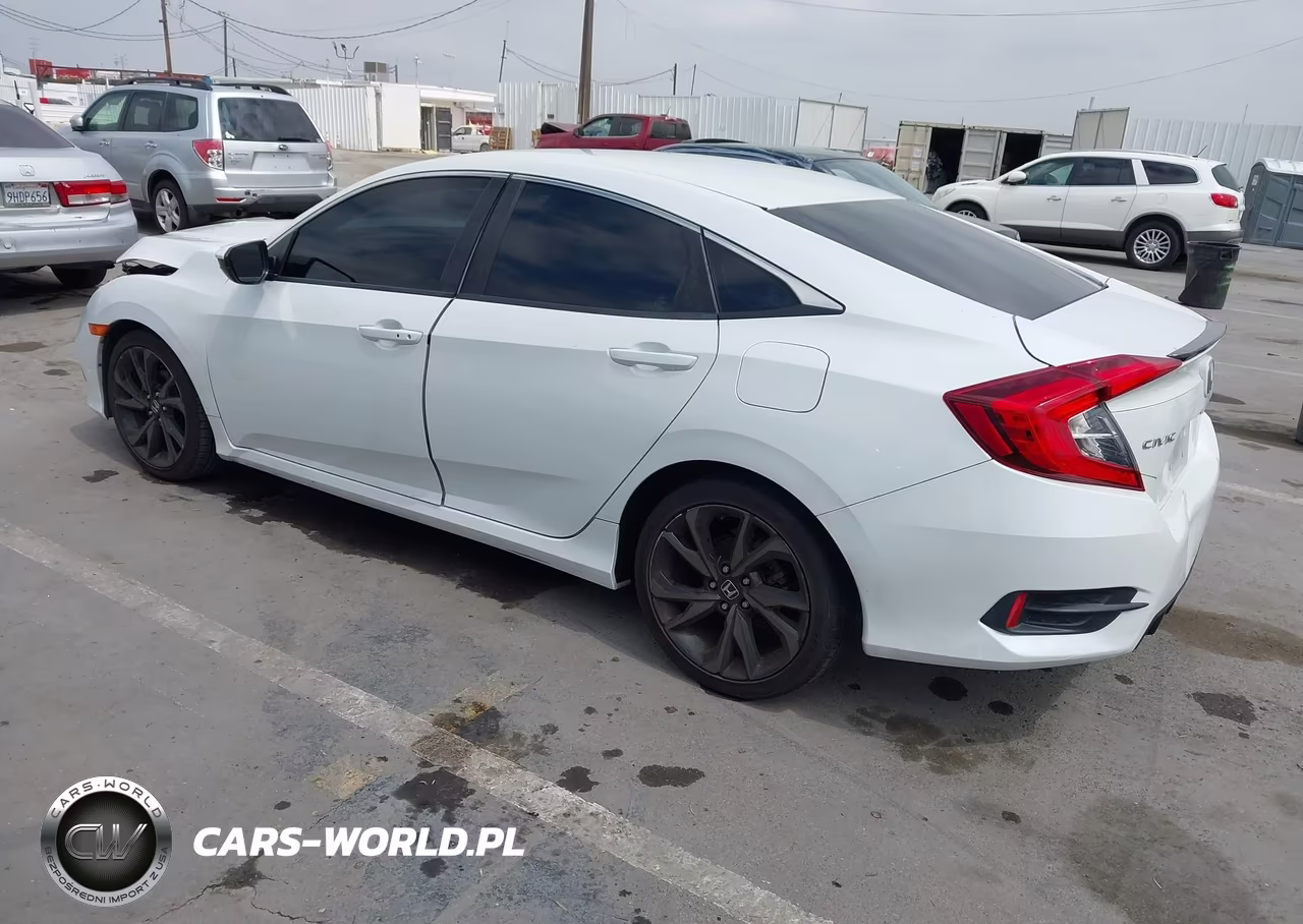 2019 Honda Civic Sport VIN:19XFC2F83KE203615 - 3