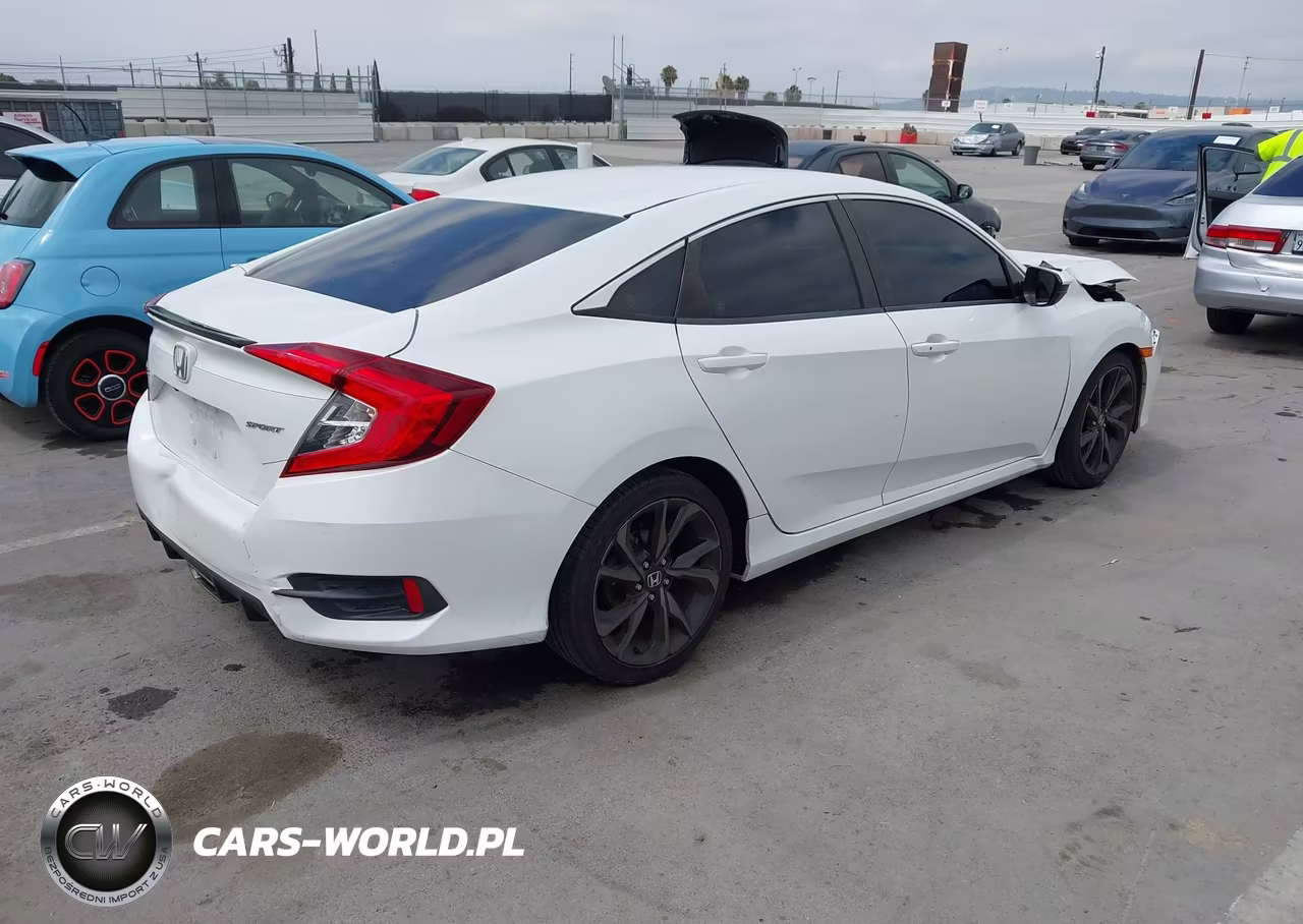 2019 Honda Civic Sport VIN:19XFC2F83KE203615 - 4