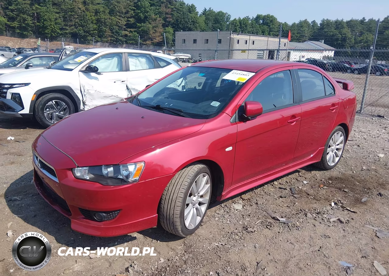 2009 Mitsubishi Lancer Gts VIN:JA3AU86W49U012904 - 2