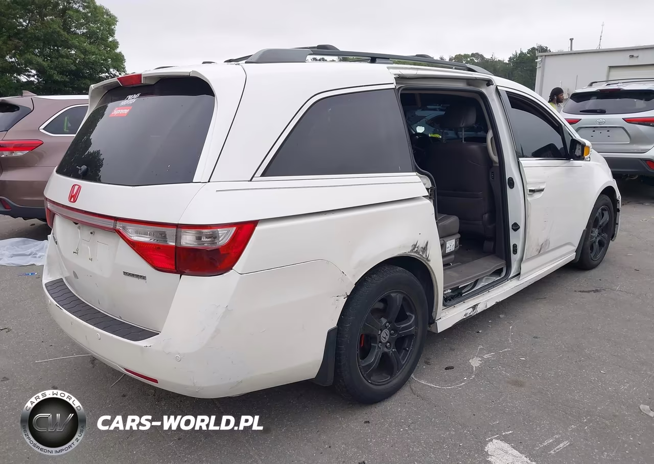 2012 Honda Odyssey Touring-Touring Elite VIN:5FNRL5H95CB034472 - 4