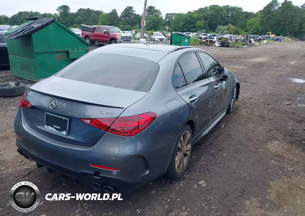 2025 Mercedes-Benz Amg C 43 4Matic VIN:W1KAF8HB1SR256207 - 4