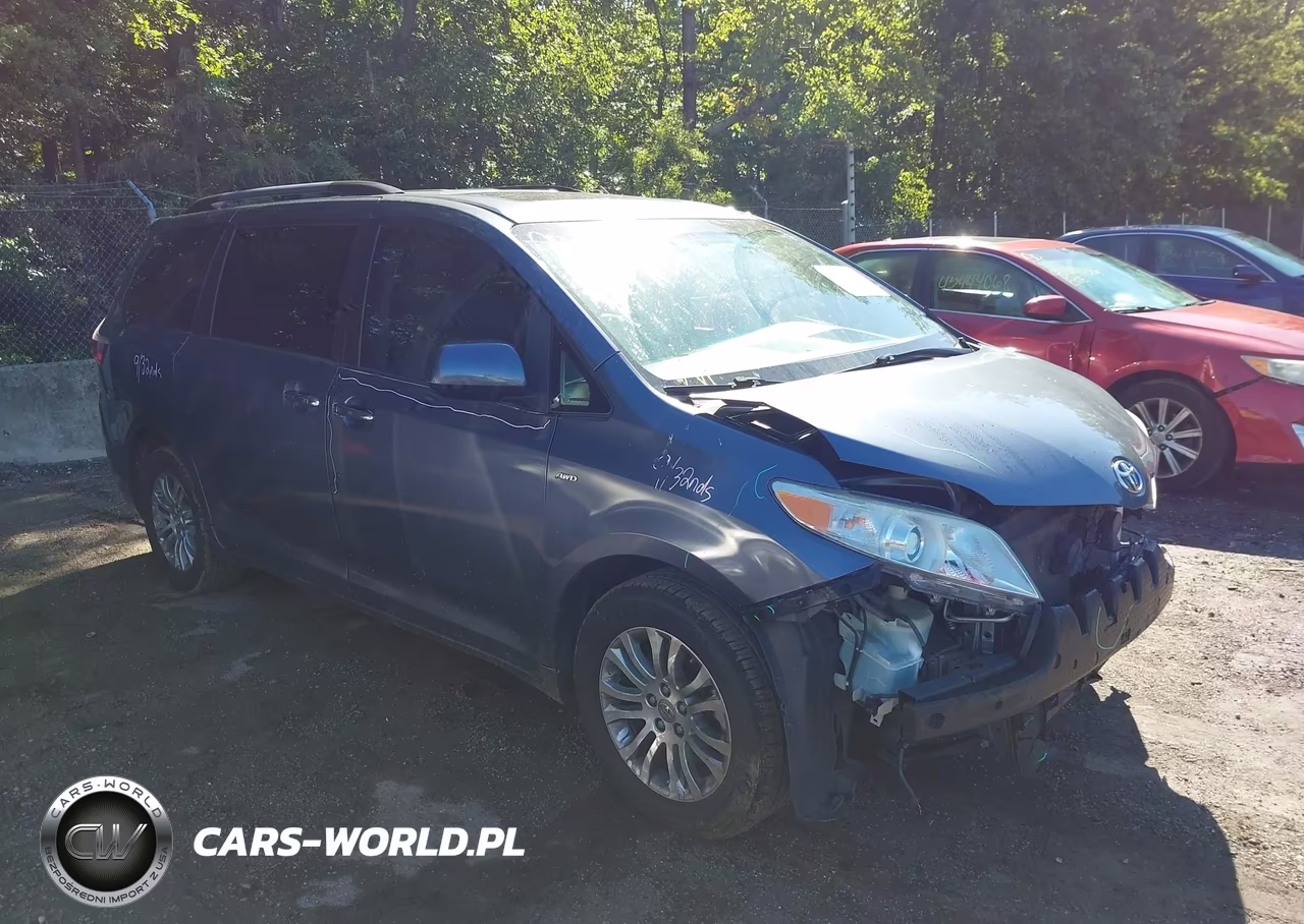 2016 Toyota Sienna Xle Premium 7 Passenger