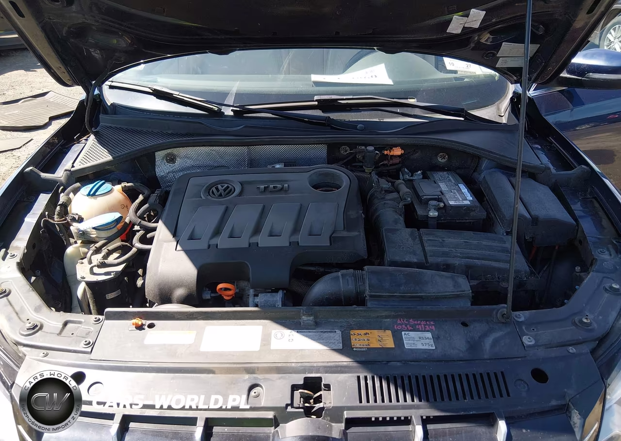2013 Volkswagen Passat 2.0L Tdi Se VIN:1VWBN7A39DC042227 - 10