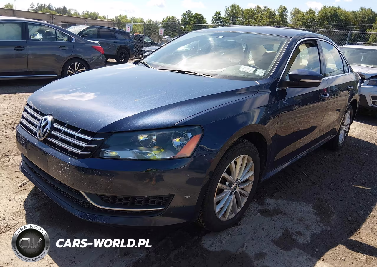 2013 Volkswagen Passat 2.0L Tdi Se VIN:1VWBN7A39DC042227 - 2