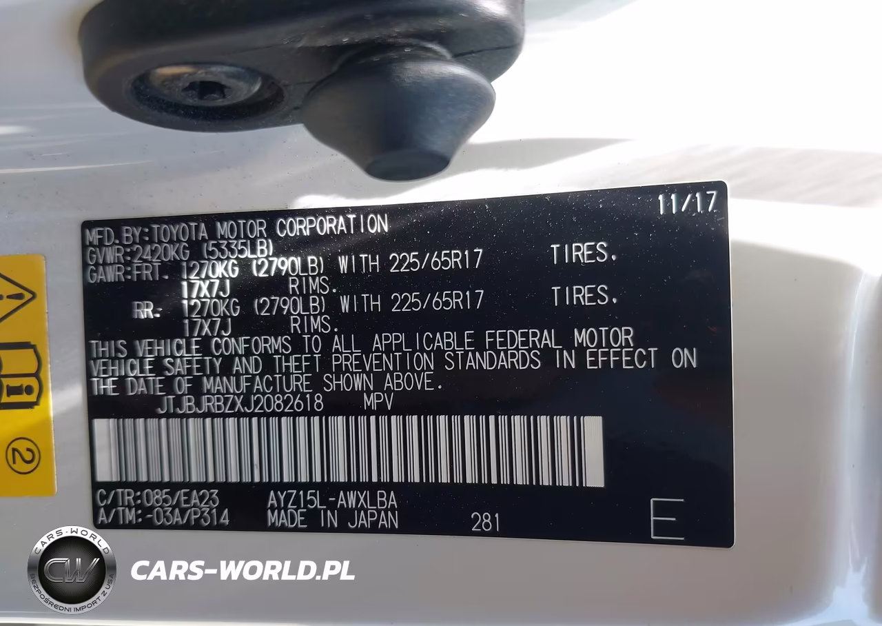 2018 Lexus Nx 300H VIN:JTJBJRBZXJ2082618 - 9