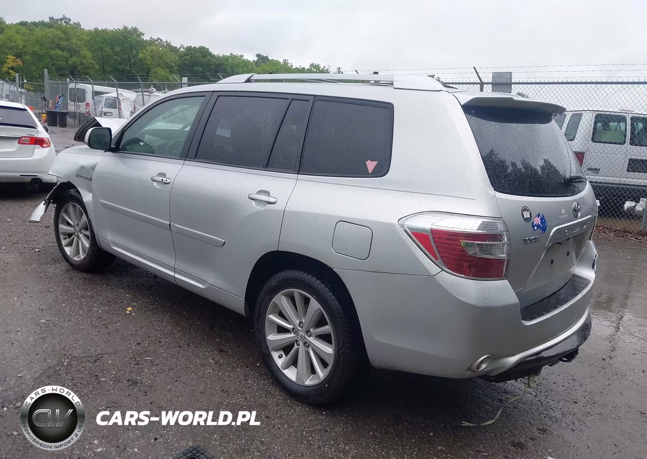 2009 Toyota Highlander Hybrid Limited VIN:JTEEW44A892035686 - 3