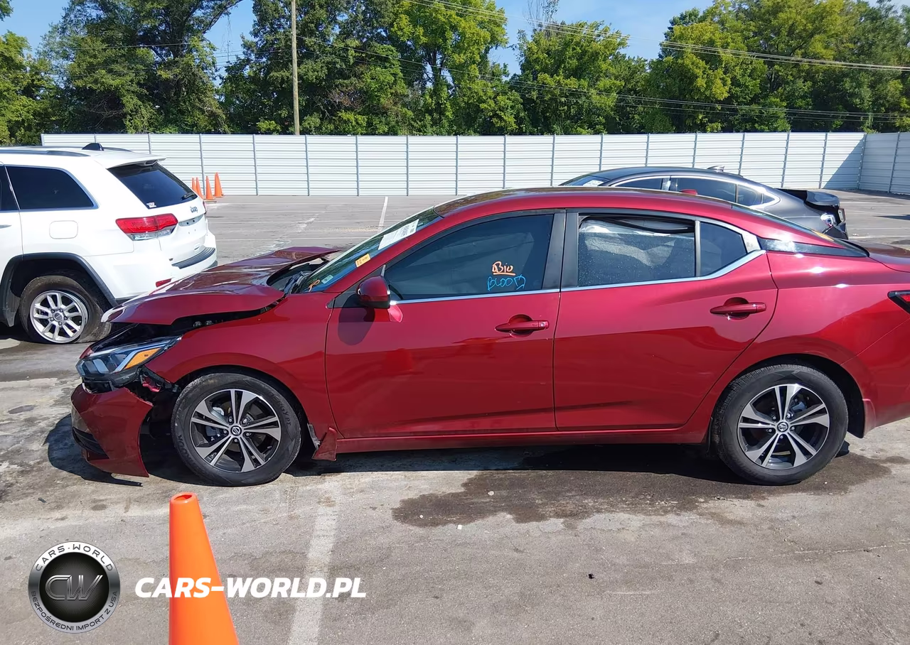 2021 Nissan Sentra Sv Xtronic Cvt VIN:3N1AB8CV5MY272613 - 13