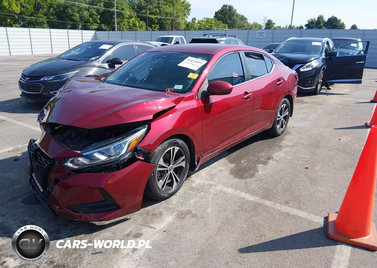2021 Nissan Sentra Sv Xtronic Cvt VIN:3N1AB8CV5MY272613 - 2