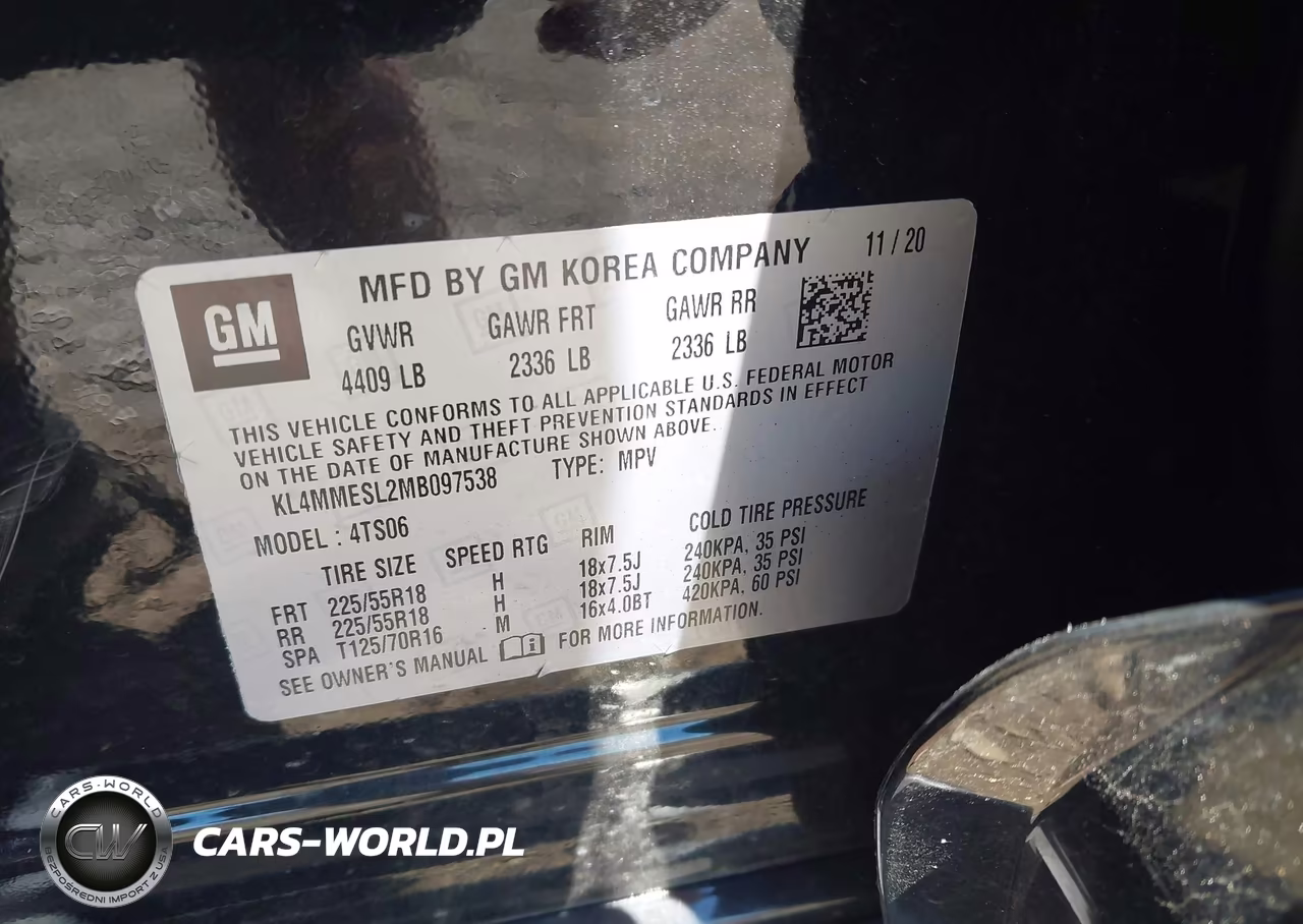 2021 Buick Encore Gx Awd Select VIN:KL4MMESL2MB097538 - 9