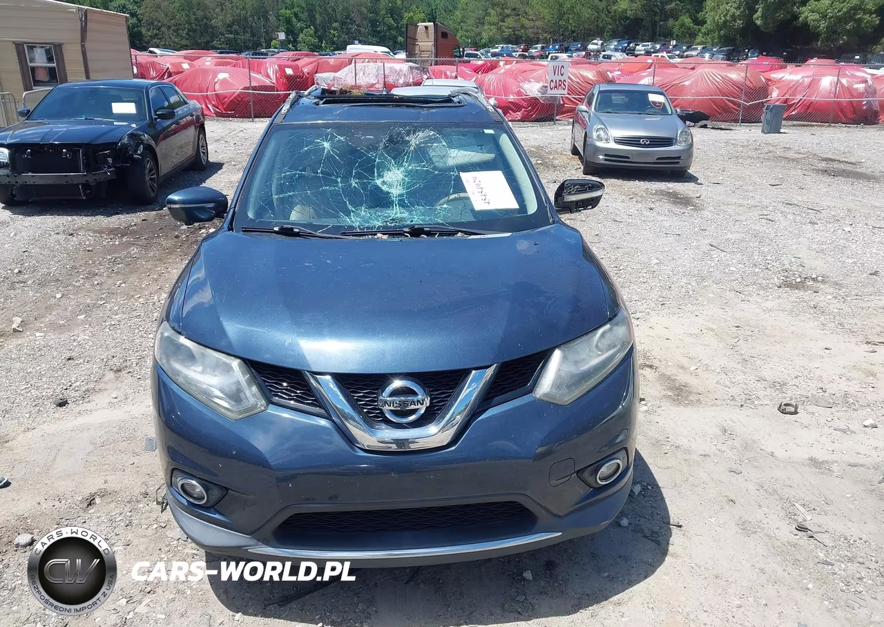 2015 Nissan Rogue Sl VIN:5N1AT2MTXFC787103 - 12