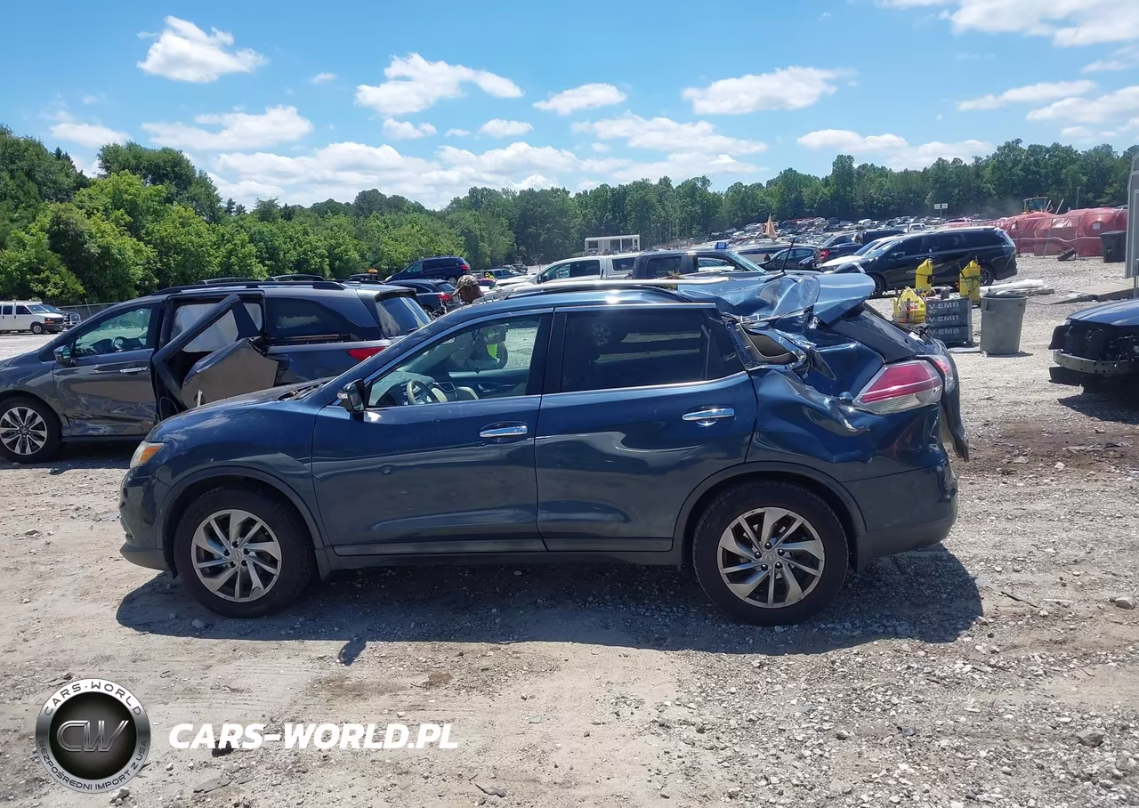 2015 Nissan Rogue Sl VIN:5N1AT2MTXFC787103 - 14