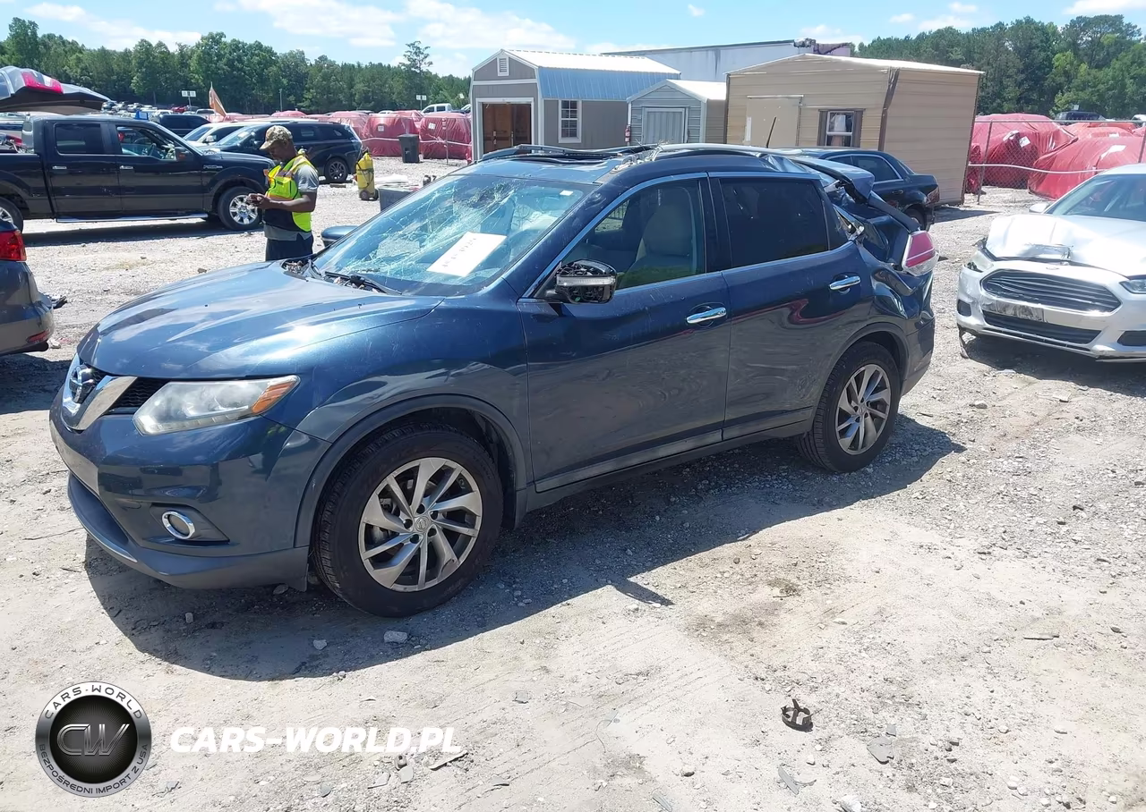 2015 Nissan Rogue Sl VIN:5N1AT2MTXFC787103 - 2