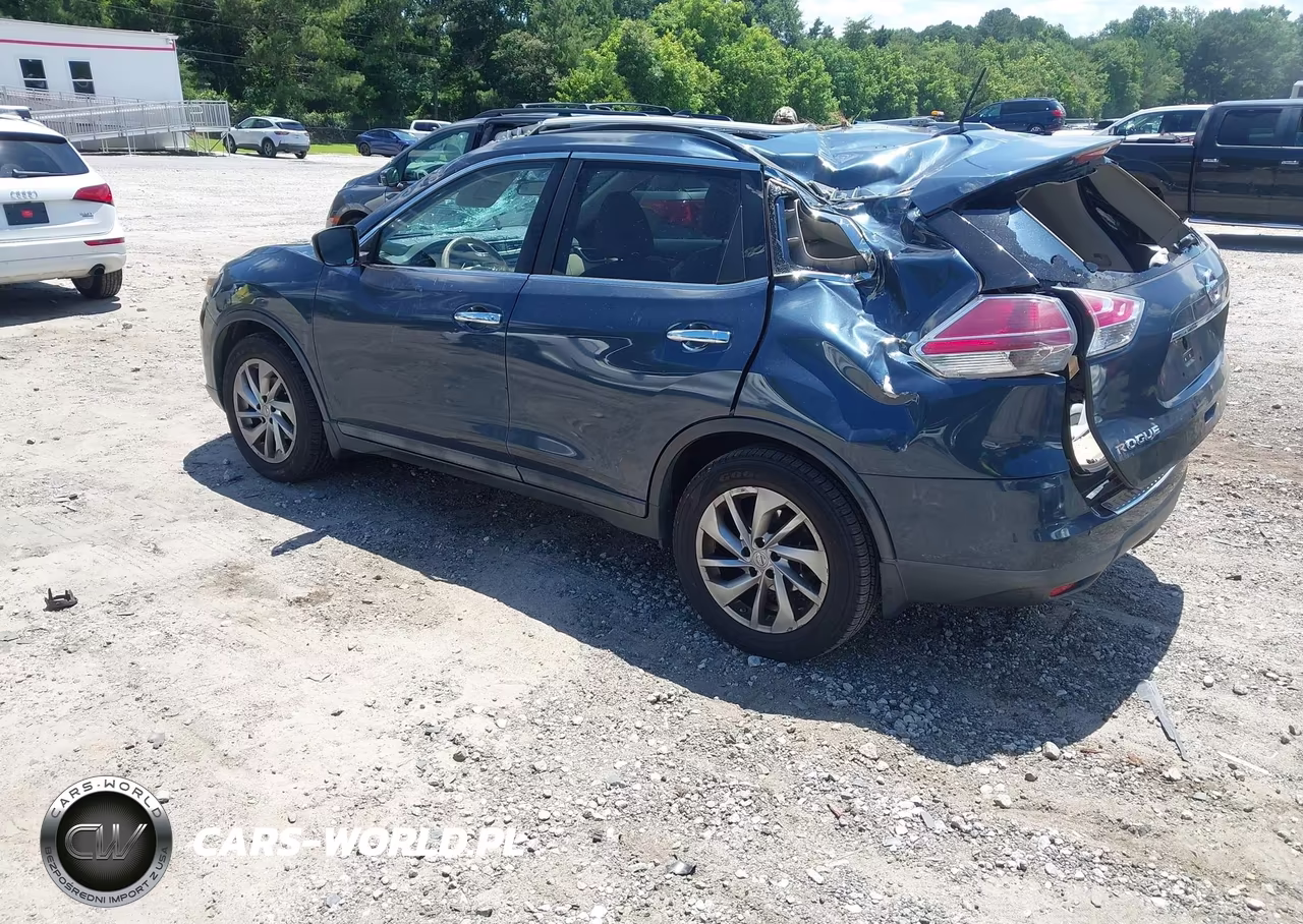 2015 Nissan Rogue Sl VIN:5N1AT2MTXFC787103 - 3