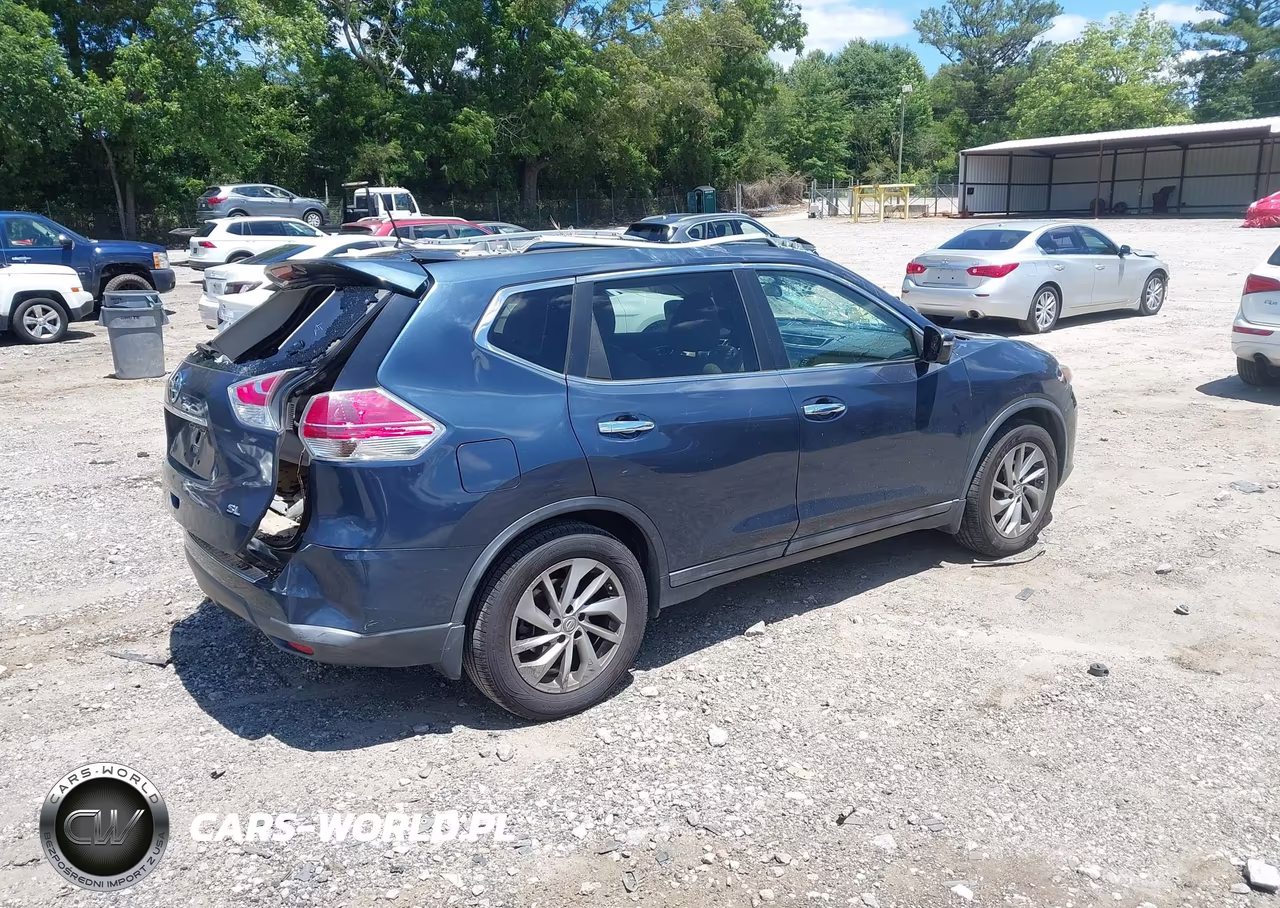 2015 Nissan Rogue Sl VIN:5N1AT2MTXFC787103 - 4