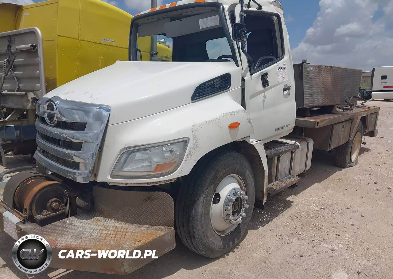 2015 Hino 258-268 VIN:5PVNE8JR0F4S50228 - 2