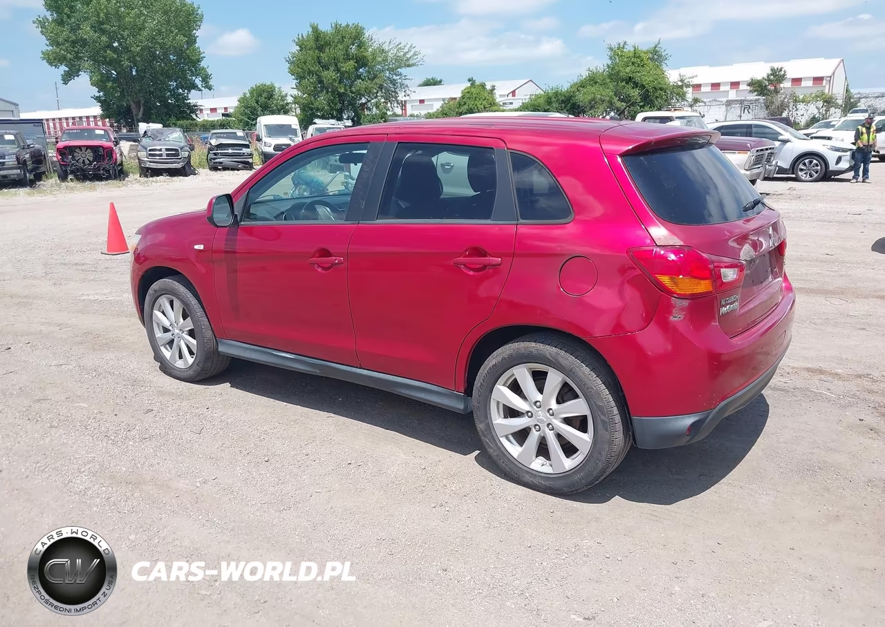 2013 Mitsubishi Outlander Sport Es VIN:4A4AR3AUXDE014907 - 3