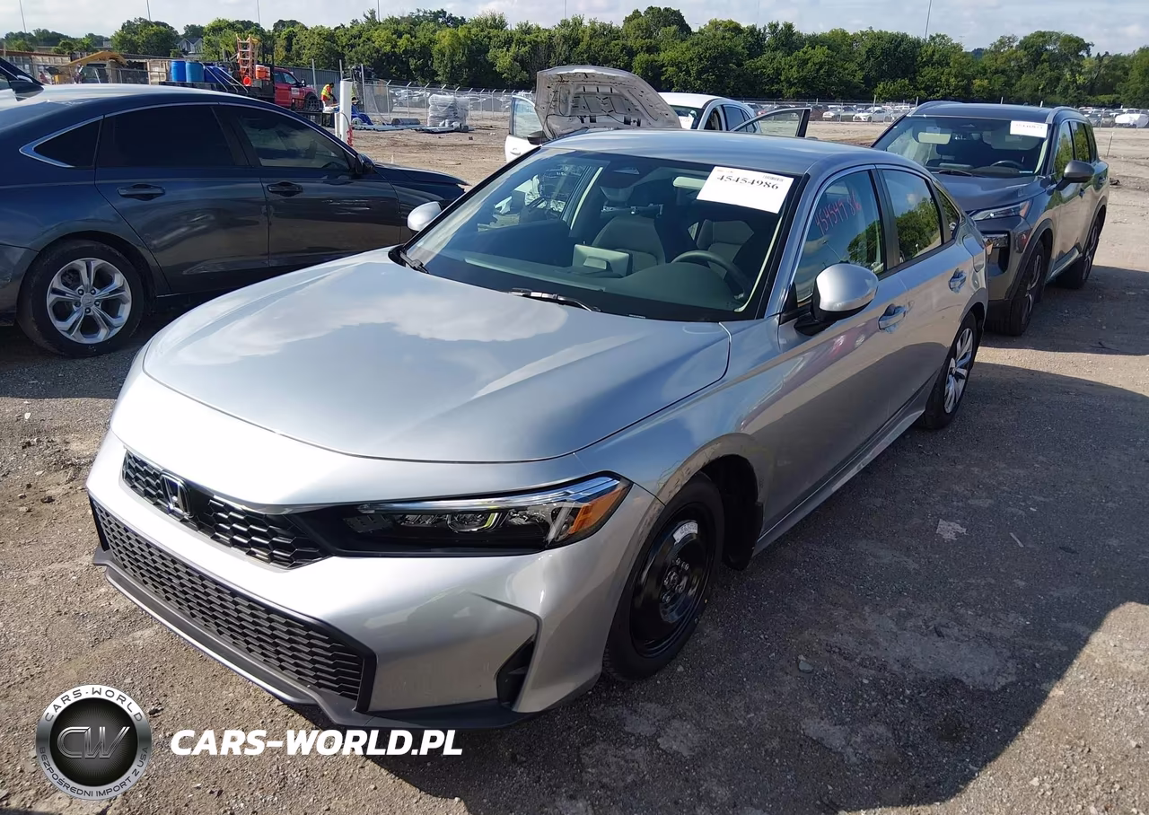 2026 Honda Civic Lx VIN:2HGFE2F28TH526538 - 2
