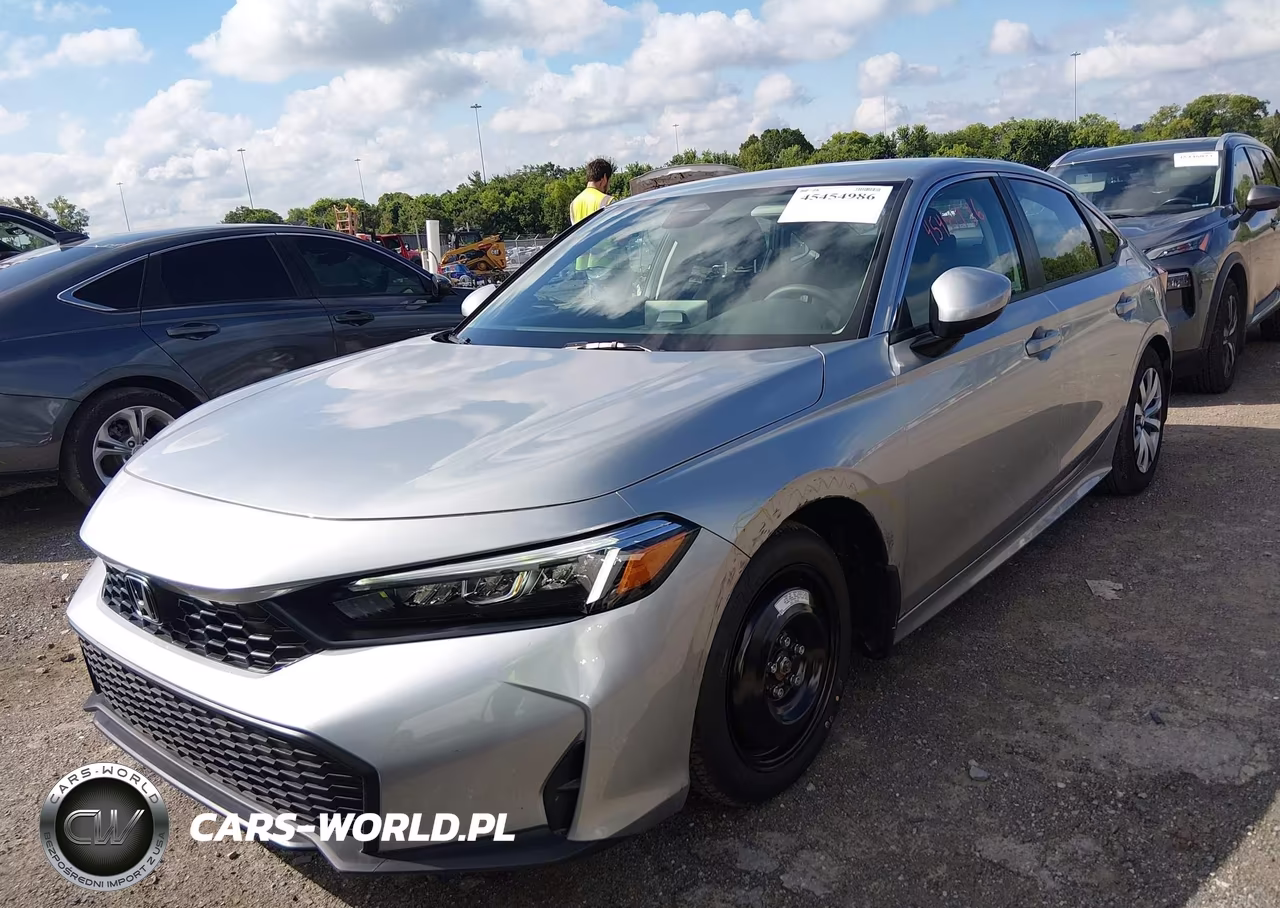 2026 Honda Civic Lx VIN:2HGFE2F28TH526538 - 6