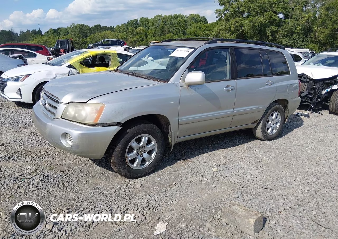2003 Toyota Highlander V6 VIN:JTEGF21A330086002 - 2