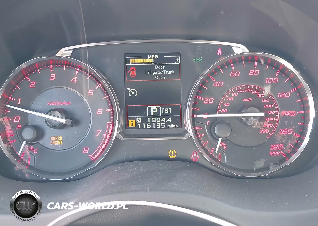 2016 Subaru Wrx Limited VIN:JF1VA1J68G8824129 - 7