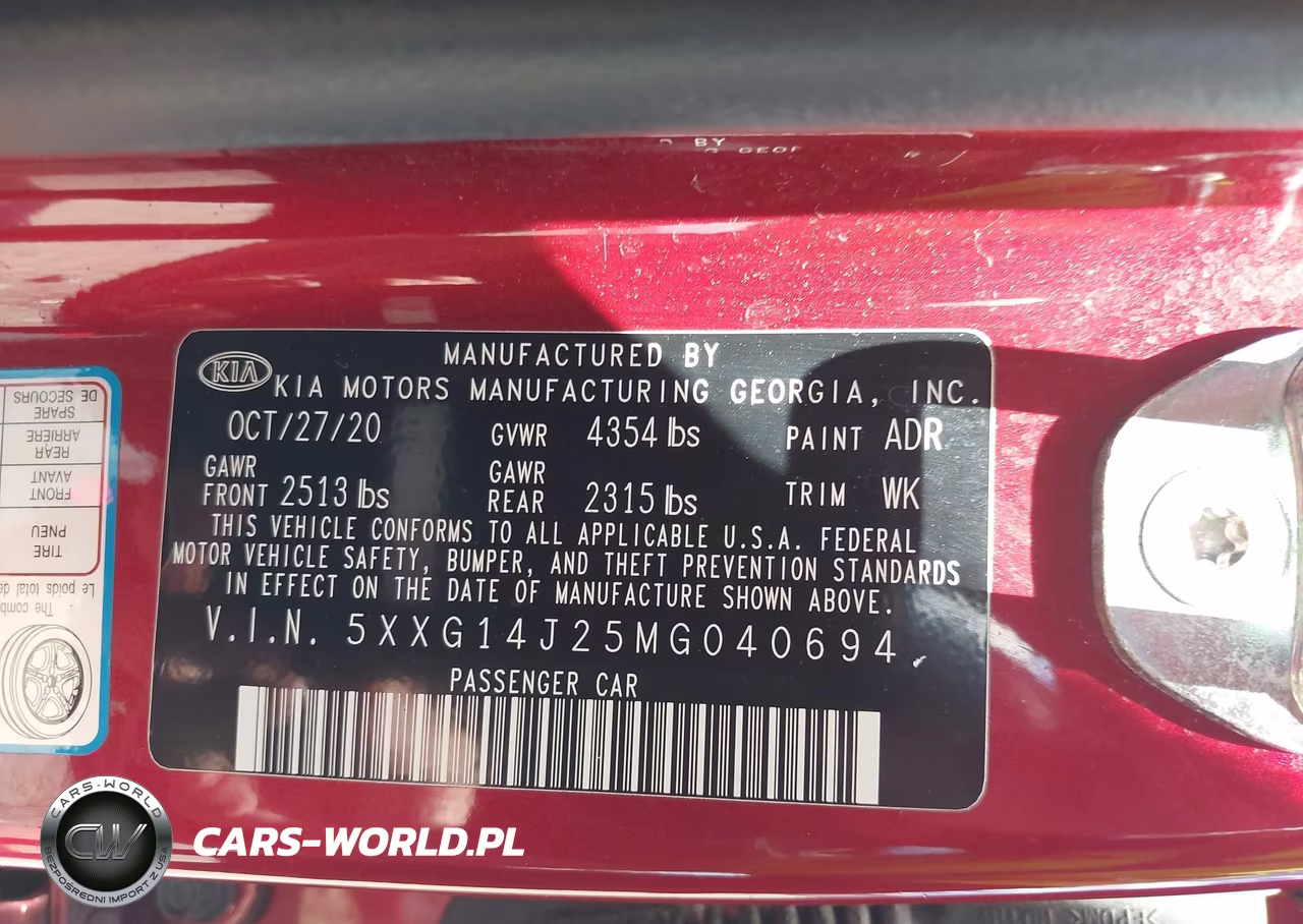 2021 Kia K5 Lxs VIN:5XXG14J25MG040694 - 9