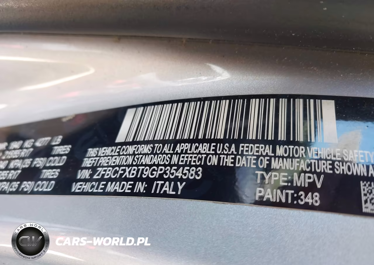 2016 Fiat 500X Easy VIN:ZFBCFXBT9GP354583 - 9