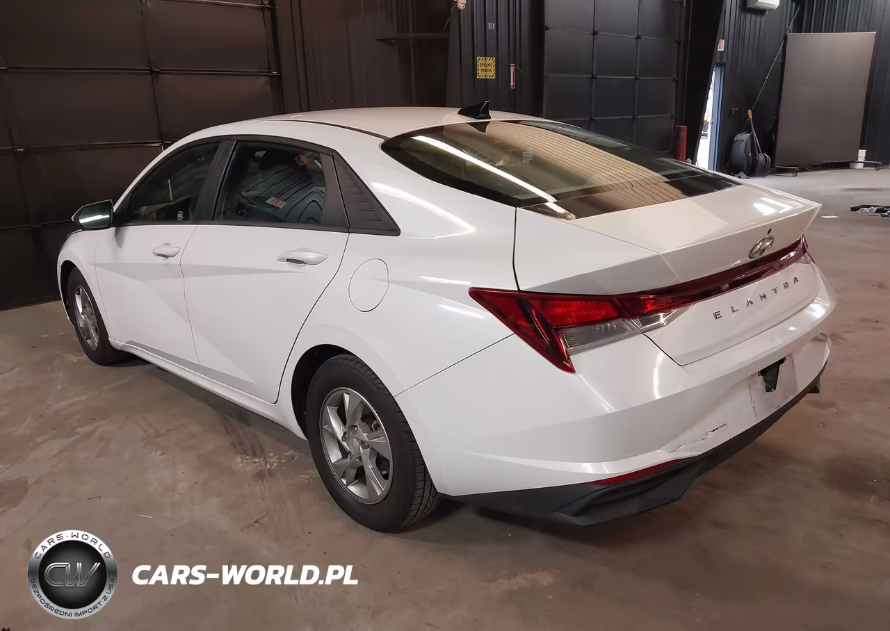 2021 Hyundai Elantra Se VIN:5NPLL4AG0MH049571 - 3