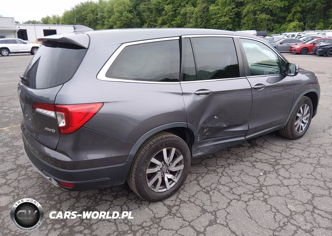 2019 Honda Pilot Ex-L VIN:5FNYF6H59KB094341 - 4