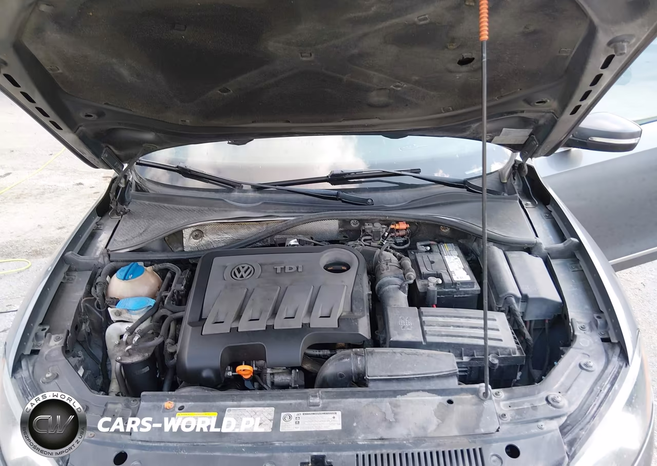 2013 Volkswagen Passat 2.0L Tdi Se VIN:1VWBN7A33DC087566 - 10