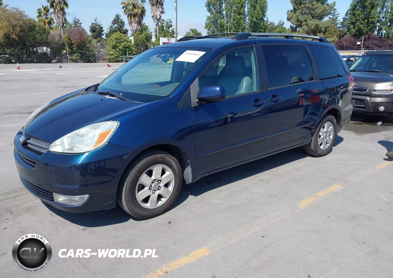 2004 Toyota Sienna Xle VIN:5TDZA22C34S184232 - 2