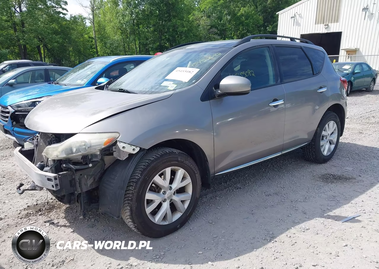 2011 Nissan Murano Sl VIN:JN8AZ1MW6BW176733 - 2