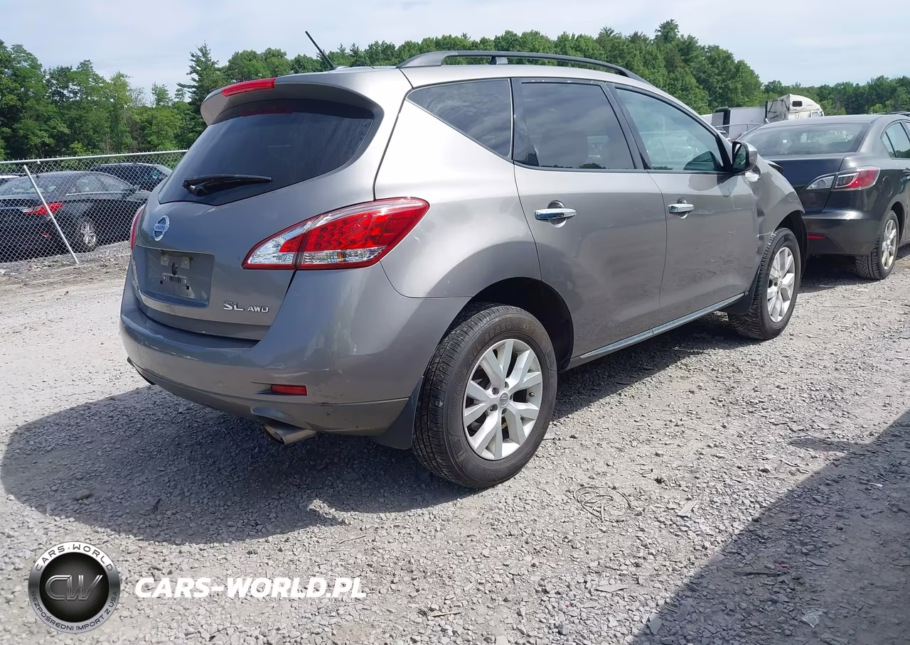 2011 Nissan Murano Sl VIN:JN8AZ1MW6BW176733 - 4
