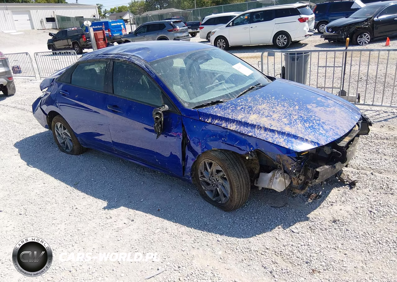 2026 Hyundai Elantra Hybrid Blue